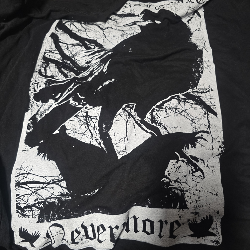Raven Black Graphic Tee